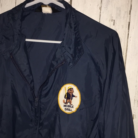 Vintage Other - VInTAGE Mobile Drill swingster jacket windbreaker
